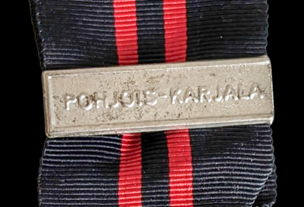 Finland Winter War Medal 1939-1940 Pohjois-Karjala Bar