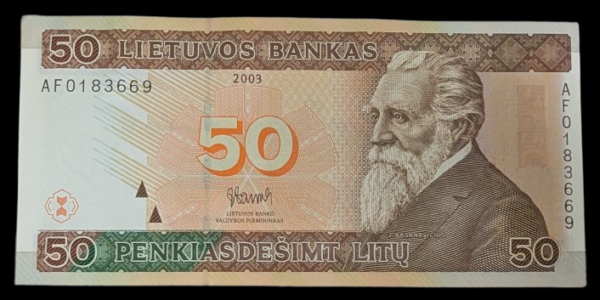 Liettua 50 Litu 2003 AF0183669