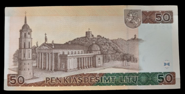 Liettua 50 Litu 2003 AF0183672 - Image 2