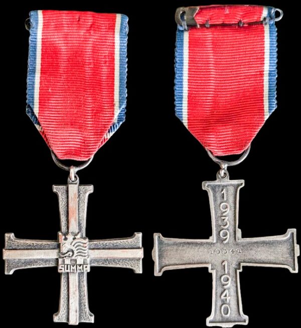 Finland Winter War 1939-1940 Summa Cross #10341 - Image 2