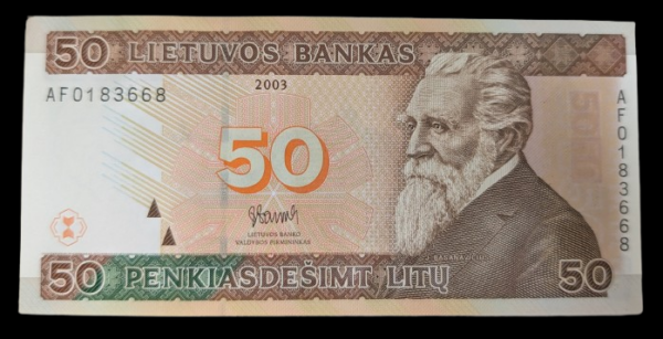 Liettua 50 Litu 2003 AF0183668