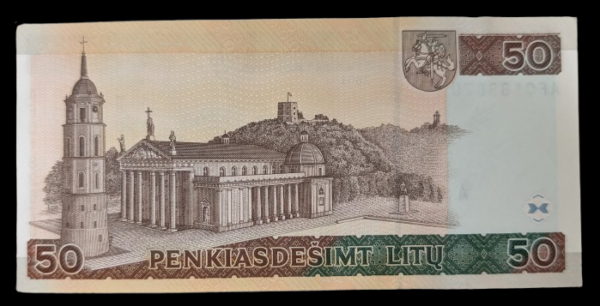 Liettua 50 Litu 2003 AF0183670 - Image 2