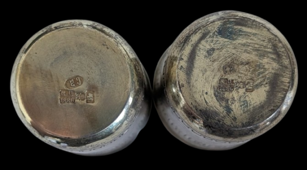 Russian Silver Cups 1886 - Image 4