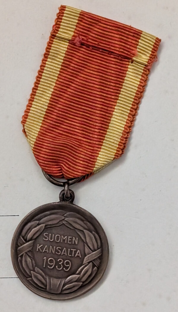 Finland 1939 Medal of Liberty 2nd Class with Document - Image 3