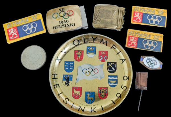 Helsinki 1940 & 1952 Olympic lot