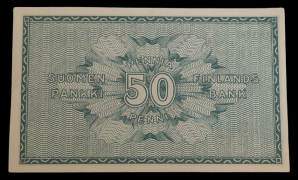 Finland 1918 50 Pennia 02062720 von Collan - Thesleff - Image 2