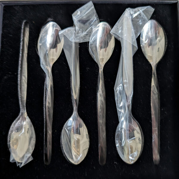 Tapio Wirkkala Stainless Steel Coffee Spoons - Image 2
