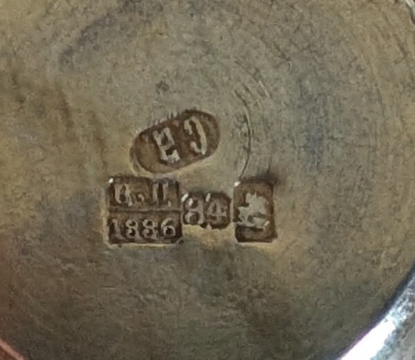 Russian Silver Cups 1886 - Image 5