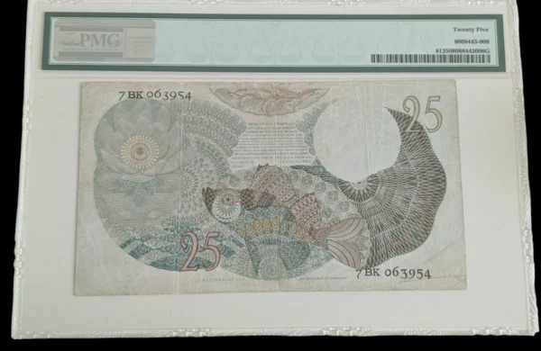 Netherlands 1947 25 Gulden PMG VF 25 - Image 2