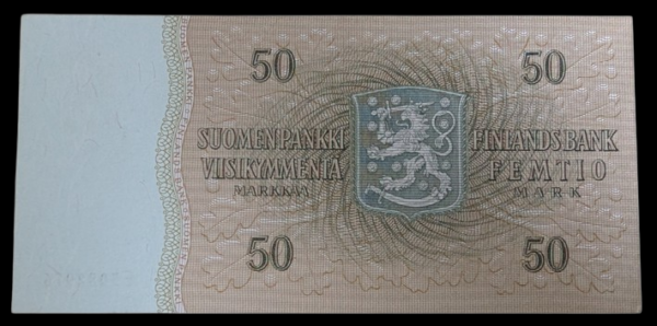 Finland 1963 50 Markkaa Liit. B E5082976 Karjalainen – Luukka - Image 2