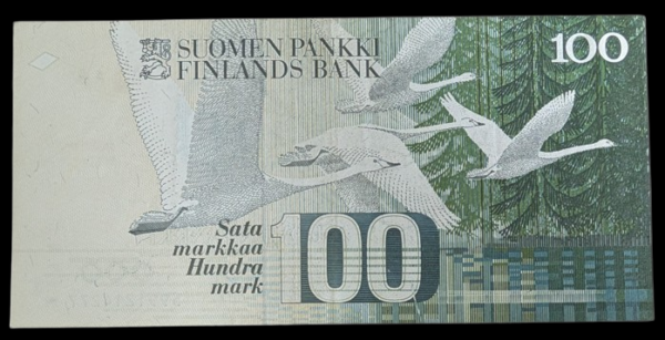 100 Markkaa 1986 Korvaava 5991214277 Kullberg – Koivikko - Image 2