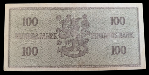 Finland 1955 100 Markkaa Star(replacement) A0165351 von Fieandt – Engberg - Image 2