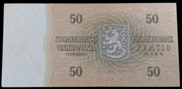 50 Markkaa 1963 Litt. B Tähti B0097323 Simonen - Törnroth - Image 2
