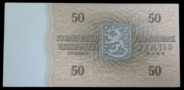 Finland 1963 50 Markkaa Liit. B D8946629 Uusivirta – Aranko - Image 2
