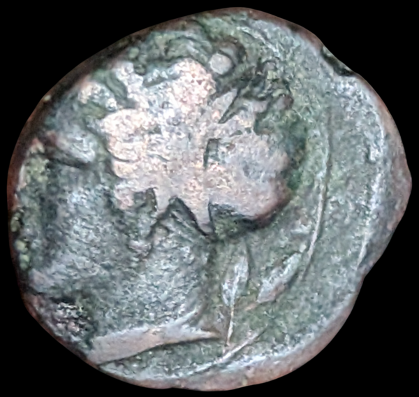 Sisilia, Syrakusa, 357-344 eKr., Æ Hemilitron