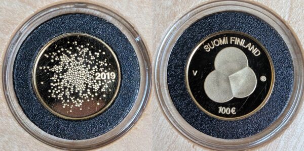 Finland Proof Gold 2019 100 Euros, The Constitution Act of Finland - Image 2