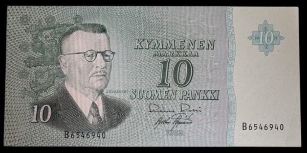 Finland 1963 10 Markkaa B6546940 Rossi - Aspelund