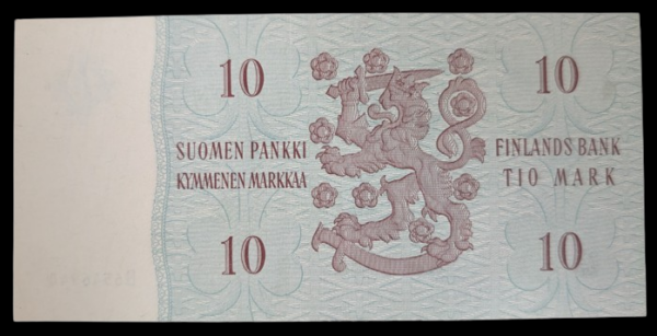 Finland 1963 10 Markkaa B6546940 Rossi - Aspelund - Image 2