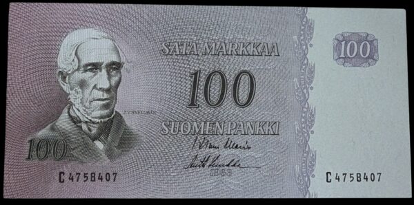 100 Markkaa 1963 C4758407 Waris – Luukka