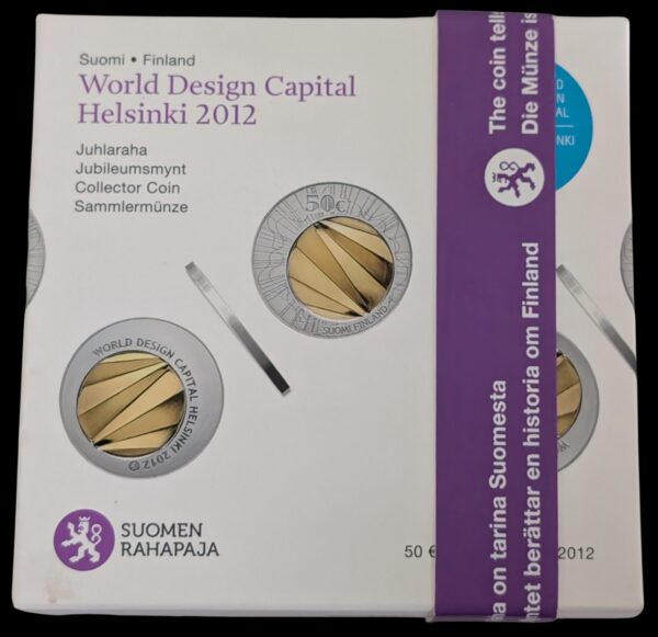 50 € 2012 World Design Capital Kulta/Hopea - Image 4