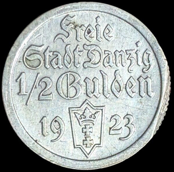 Danzig 1923 1/2 Gulden