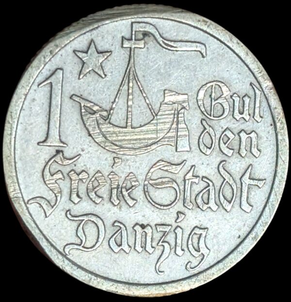 Danzig 1923 1 Gulden - Image 2