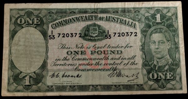 Australia ND (1938-1952) 1 Pound