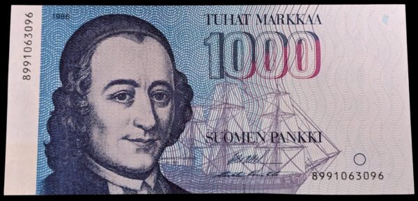 1000 Markkaa 1986 8991063096 Korvaava
