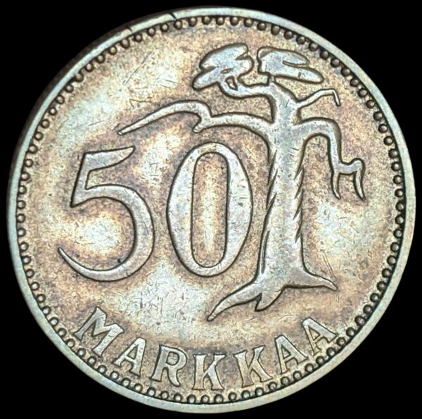50 Markkaa 1958 H - Image 2