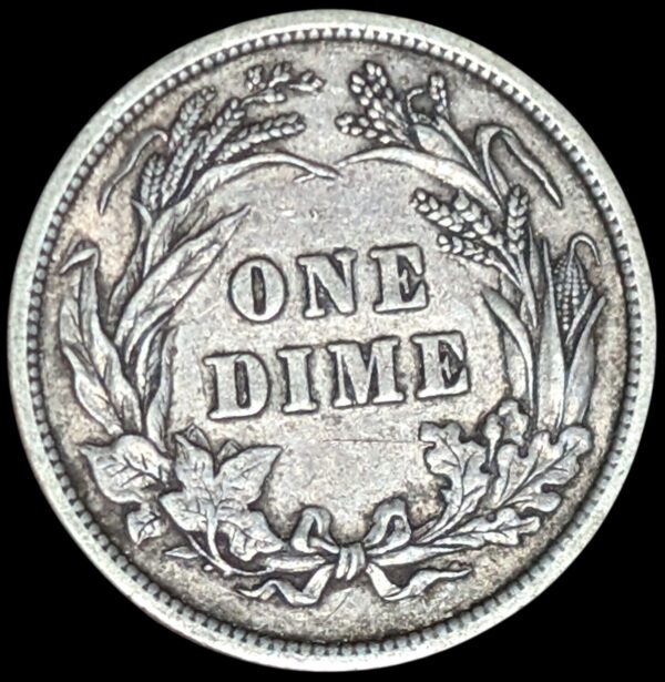 United States 1894 P Barber Dime - Image 2