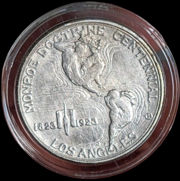 United States 1923 S Monroe Doctrine Half Dollar - Image 2