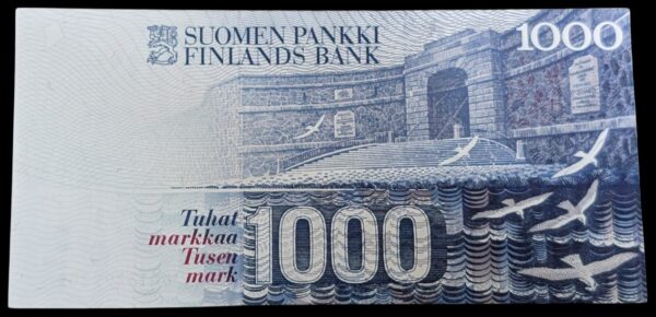 Finland 1986 1000 Markkaa 8013299205 Alenius – Hämäläinen - Image 2