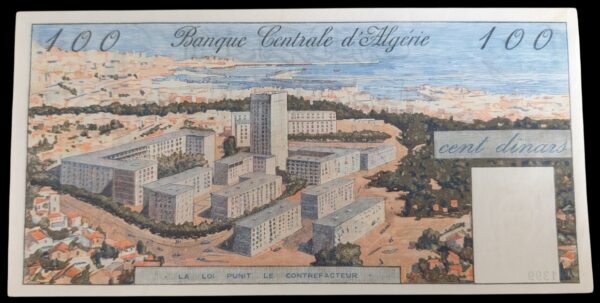 Algeria 100 Dinars 1964 - Image 2