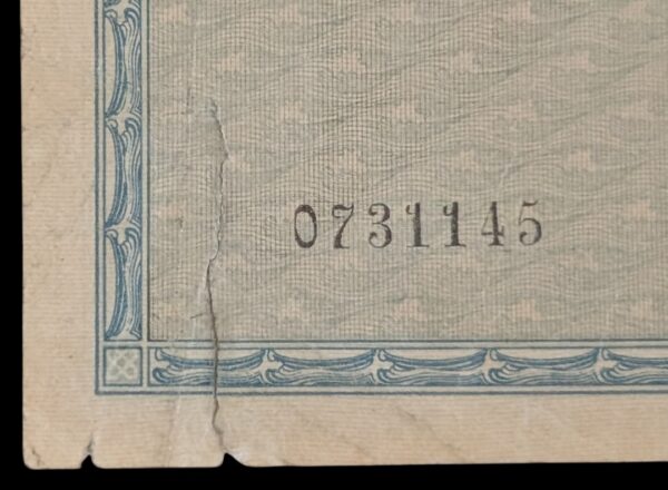 50 markkaa 1909 0731145, vesileimalla - Image 3