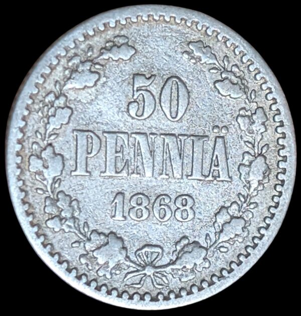 50 Penniä 1868