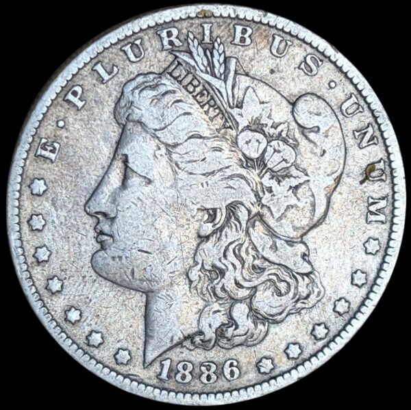 Yhdysvallat Morgan Dollar 1886 O