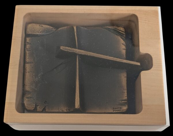President Mauno Koivisto Bronze Relief by Kimmo Pyykkö 1982 - Image 2
