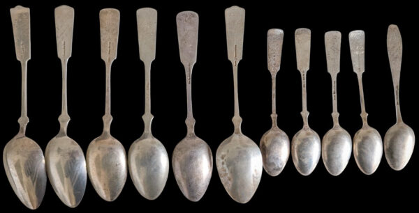 Finland Civil Guard Silver Spoons - Image 2