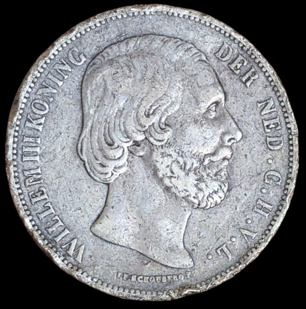 Netherlands 1872 2 1/2 Gulden - Image 2