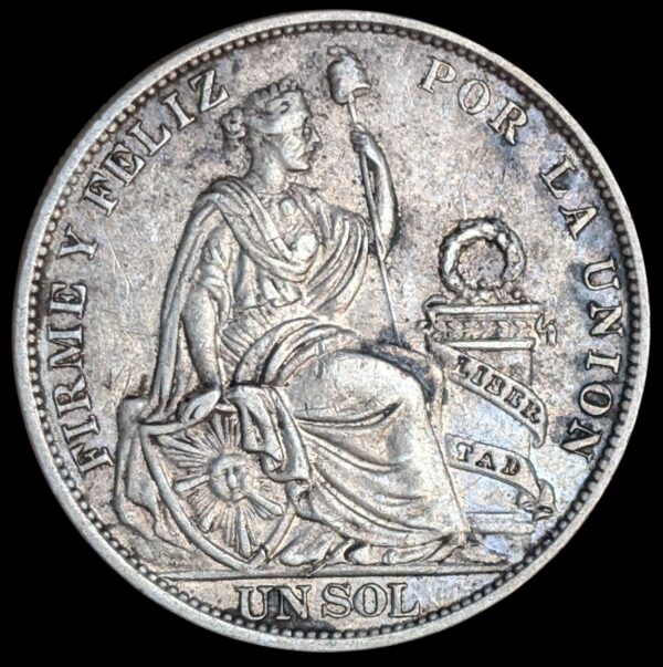 Peru 1 Sol 1916 - Image 2