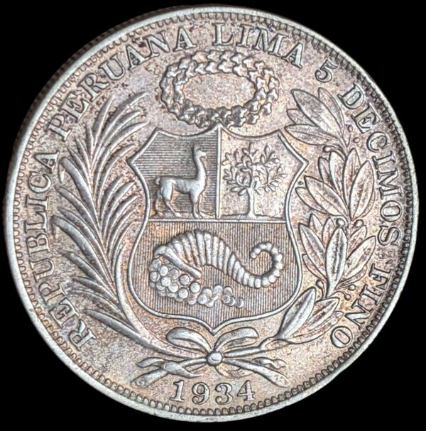 Peru 1934 1 Sol