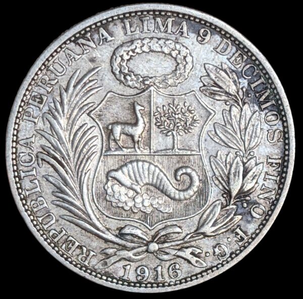 Peru 1 Sol 1916