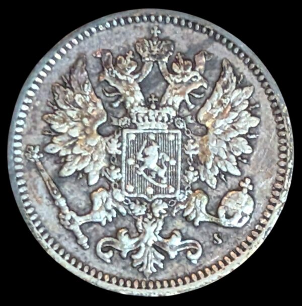 25 Penniä 1875 S - Image 2
