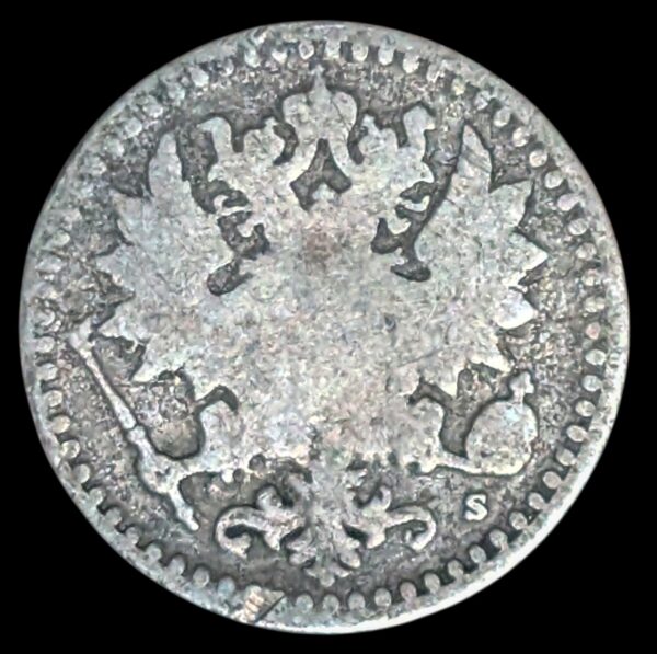 Finland 1865 S 25 Pennia - Image 2