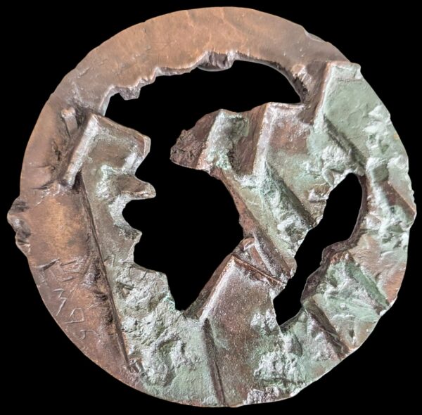 Erik Mäkinen 1995 "Earthquake" Bronze Medal - Image 2
