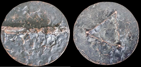 Matti Peltokangas 1988 "Deep Sleep" Bronze Medal - Image 2