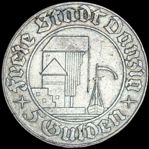 Danzig 1932 5 Gulden