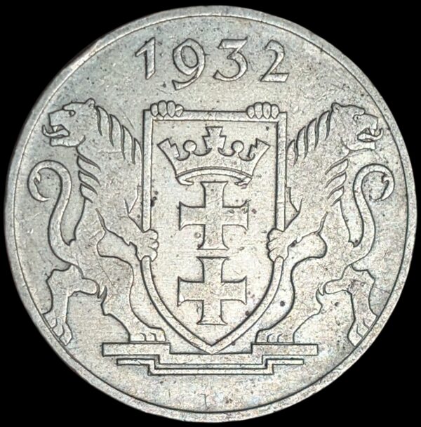Danzig 1932 5 Gulden - Image 2