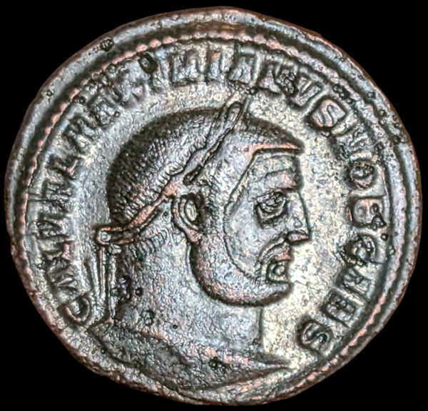 Galerius, Heraclea, 296-297 jKr., Æ Follis