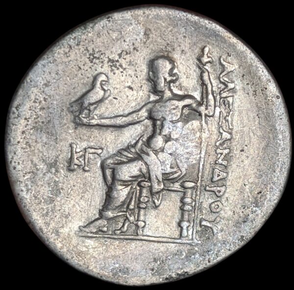 Pamfylia, Perge AR Tetradrachm, vuosi CY 23 (n. 199/8 eKr) - Image 2